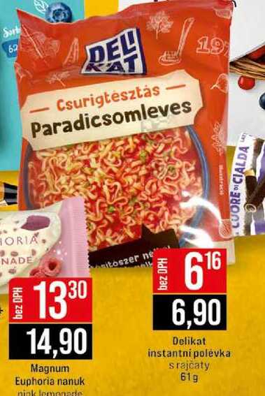 Delikat instantní polévka s rajčaty 61 g 