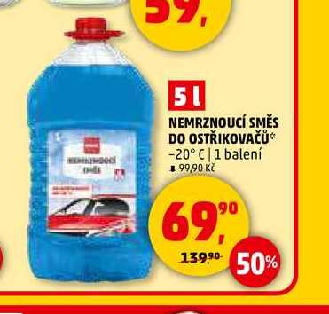NEMRZNOUCÍ SMĚS DO OSTŘIKOVAČŮ, 1 balení