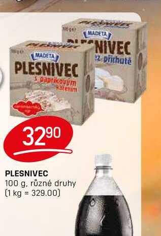 PLESNIVEC 100 g, různé druhy 