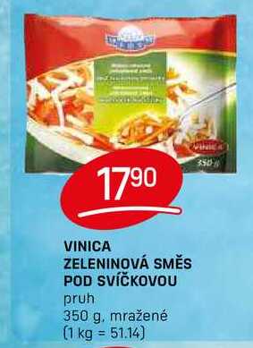 VINICA ZELENINOVÁ SMĚS POD SVÍČKOVOU pruh 350 g