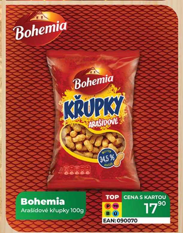 Bohemia Arašídové křupky 100g