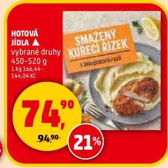 HOTOVÁ JÍDLA, 450-520 g