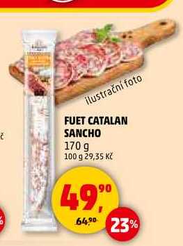 FUET CATALAN SANCHO, 170 g 