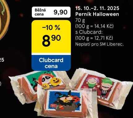 Perník Halloween, 70 g