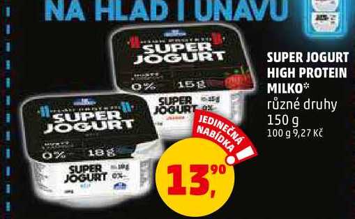 SUPER JOGURT HIGH PROTEIN MILKO, 150 g