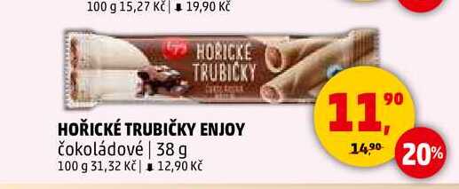 HOŘICKÉ TRUBIČKY ENJOY, 38 g 