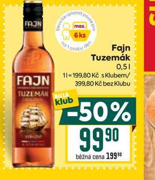 Fajn Tuzemák 0,5l