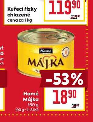 Hamé Májka 160 g 