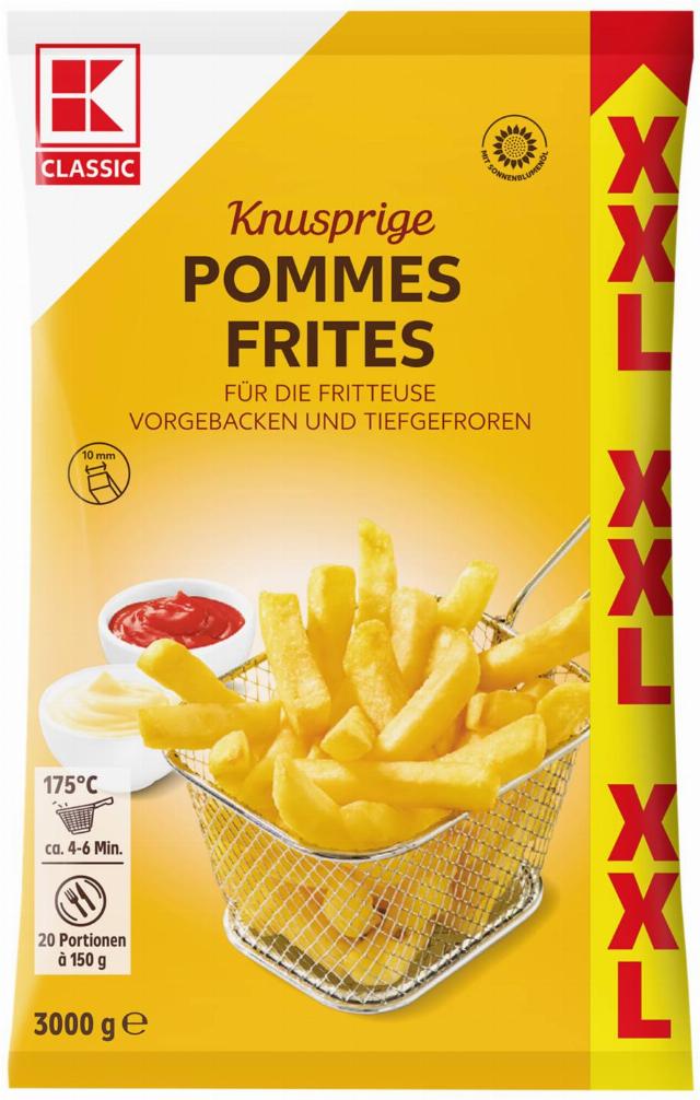 K-Classic Hranolky XXL ke smažení/do trouby