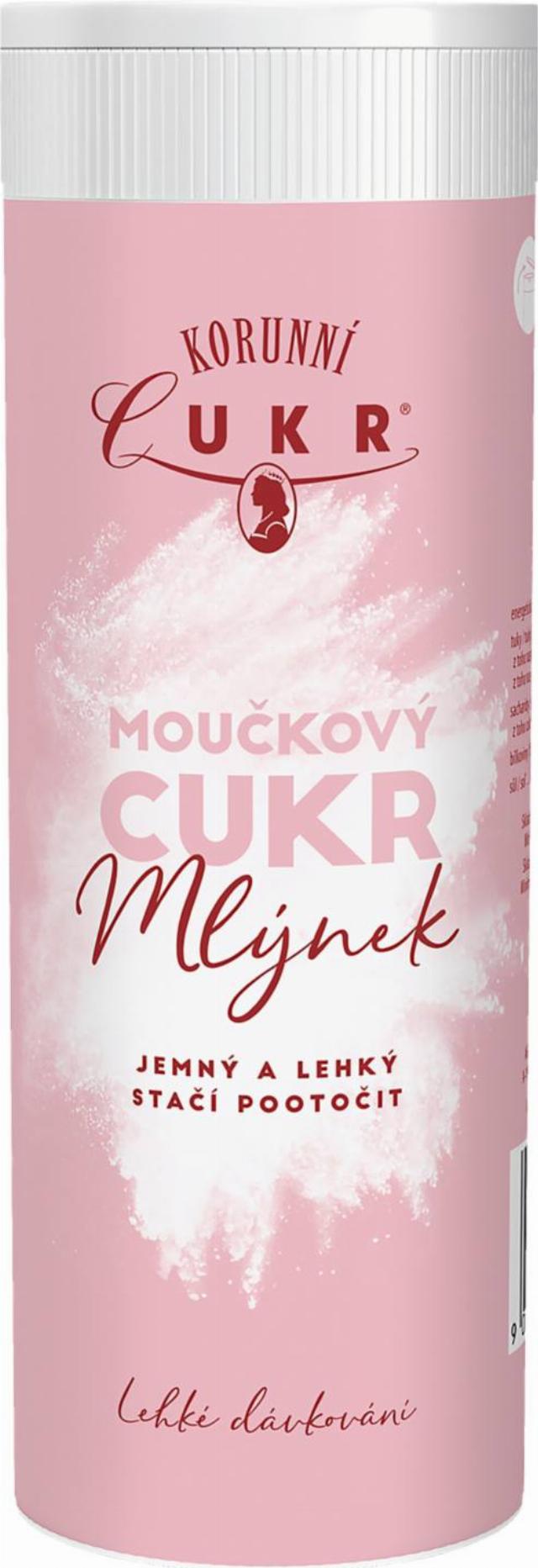 Korunní cukr Moučkový cukr