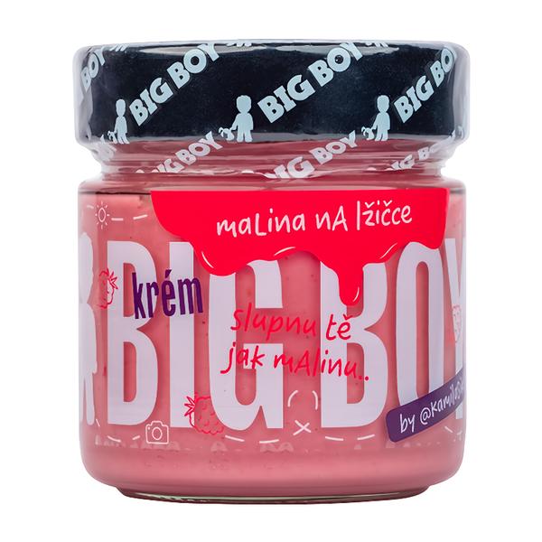 BIG BOY® Malina na lžičce - Mandlovo - kokosový krém s malinami by @kamilasikl