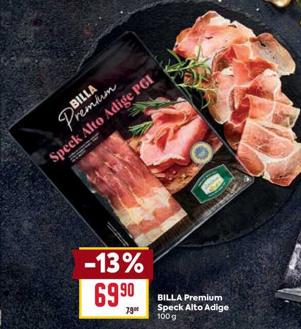 BILLA Premium Speck Alto Adige 100g