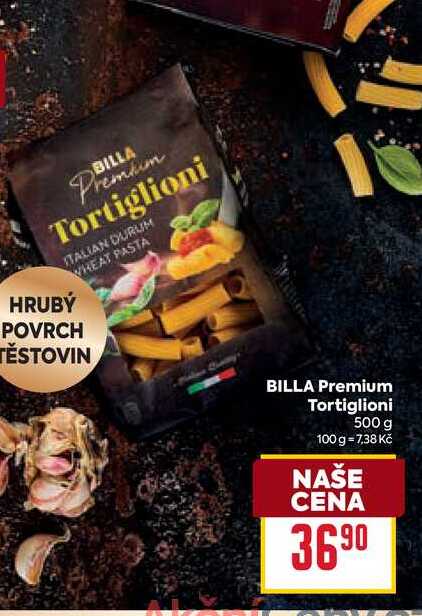 BILLA Premium Tortiglioni 500 g