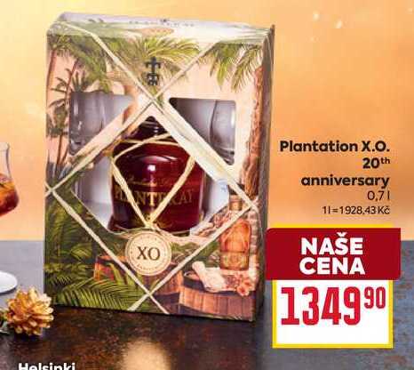 Plantation X.O. 20th anniversary 0,7l