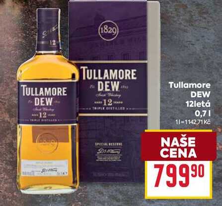 Tullamore DEW 12letá 0,7l