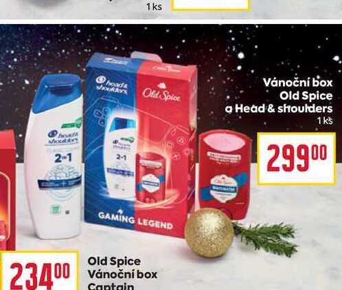 Vánoční box Old Spice a Head & shoulders 1ks
