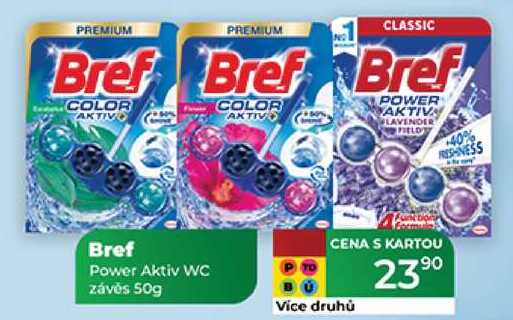 Bref Power Aktiv WC závěs 50g 