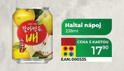 Haitai nápoj 238ml  