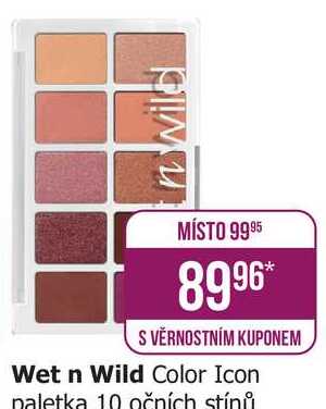 Wet n Wild Color Icon paletka 10 očních stínů 