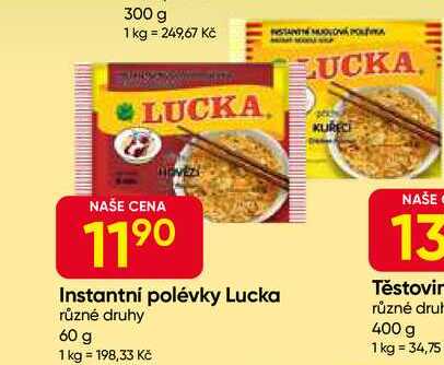Lucka instantní polévka 60g