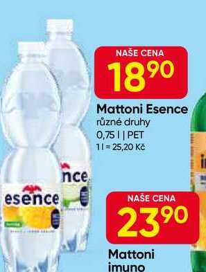 Mattoni Esence různé druhy 0,75 l