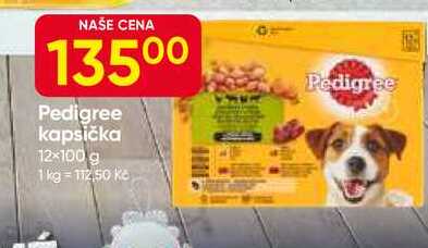 Pedigree kapsička 12×100 g