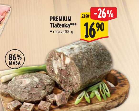   PREMIUM Tlačenka 100 g
