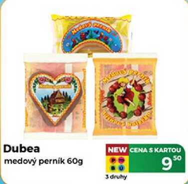 Dubea medový perník 60g