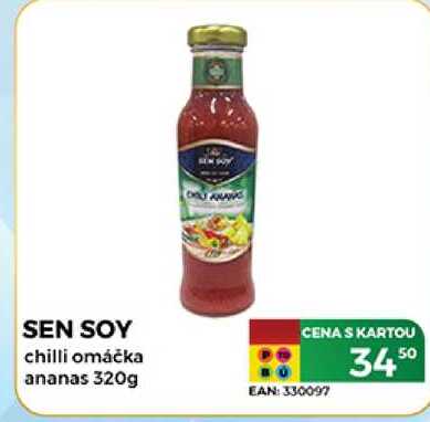 SEN SOY chilli omáčka ananas 320g