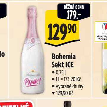   Bohemia Sekt ICE 0,75 l