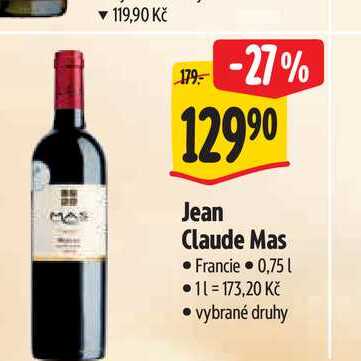   Jean Claude Mas  0,75 l