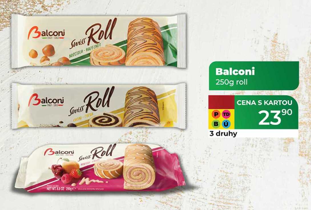 Balconi 250g roll  