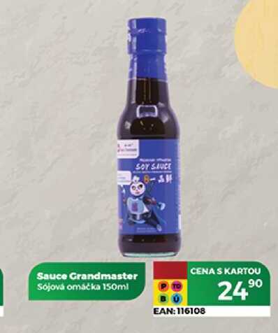 Sauce Grandmaster Sójová omáčka 150ml  