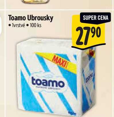 Toamo Ubrousky 100 ks