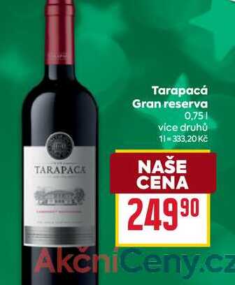 Tarapacá Gran reserva 0,75l