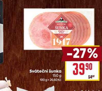 Sváteční šunka 150 g