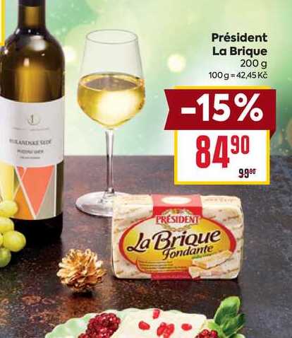 Président La Brique 200 g
