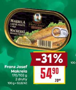 Franz Josef Makrela 170/102 g 