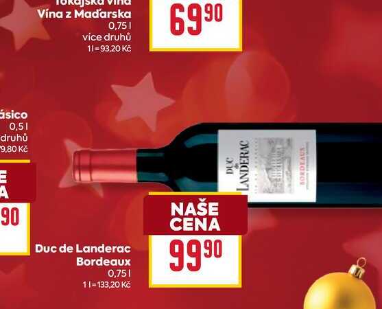 Duc de Landerac Bordeaux 0,75l
