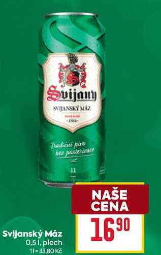 Svijanský Máz 0,5 1, plech