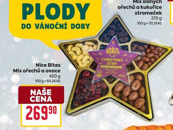 Nice Bites Mix ořechů a ovoce 420 g 