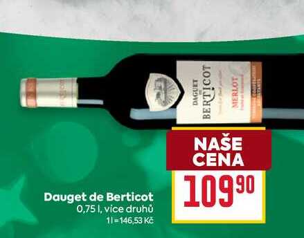 Dauget de Berticot 0,75l