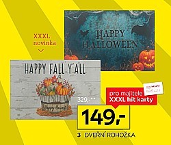 3: Dveřní rohožka Halloween/Dýně