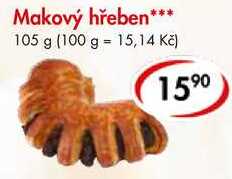 Makový hřeben, 105 g 