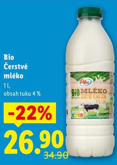 Bio Čerstvé mléko, 1 l