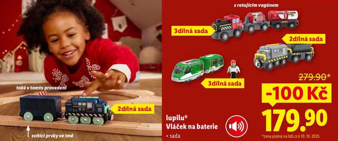 lupilu Vláček na baterie 