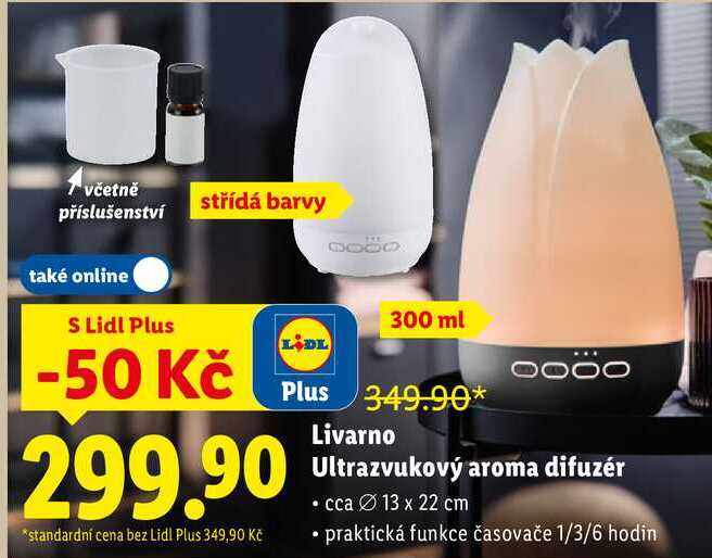 Livarno Ultrazvukový aroma difuzér 