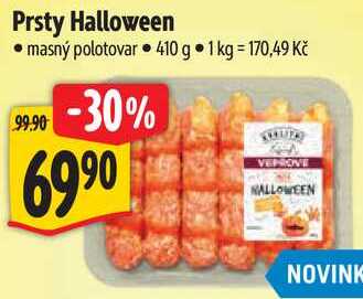 Prsty Halloween, 410 g
