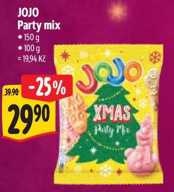 JOJO Party mix, 150 g