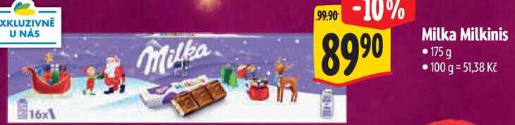 Milka Milkinis, 175 g
